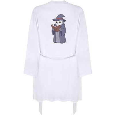 Small 'Wizard Owl' Adult Dressing Robe / Gown (RO00137172)
