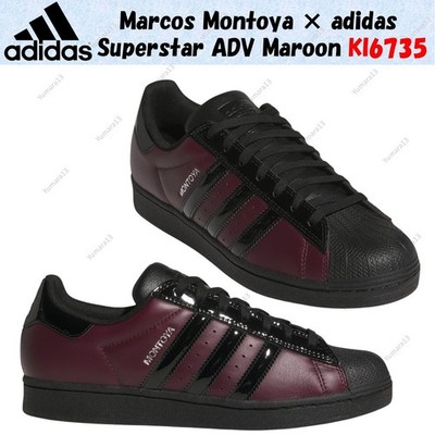 Marcos Montoya × adidas Superstar ADV Maroon KI6735 Men's Size