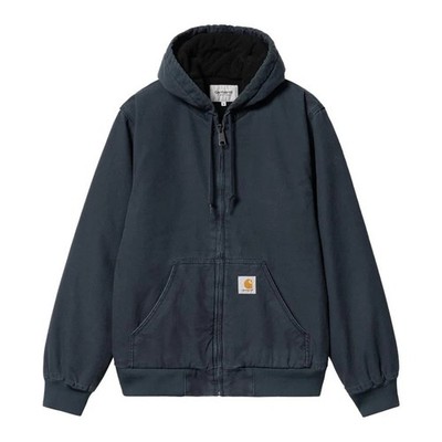 Carhartt WIP Active Jacket - Heavy Stone Wash Blue Size Large BNWT