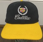 Otto Cadillac Logo Hat Black And Yellow Adjust Cap — photo 2