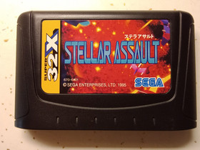 Sega Mega Drive MegaDrive Genesis Super 32X Stellar Assault/Shadow Squadron JP