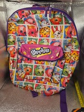 Shopkins Characters Allover 16" Backpack with 2 compartments