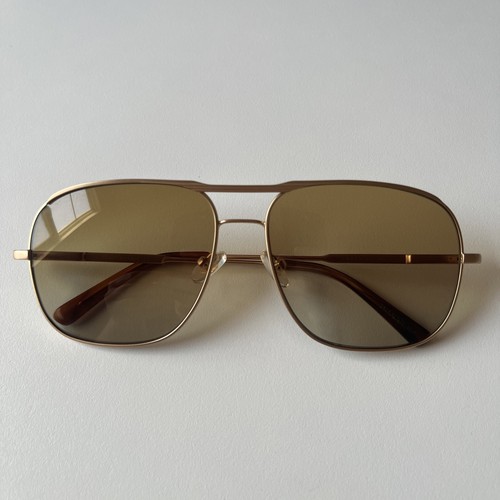 Crap Eyewear Sunglasses The Glass Bubble (Brushed Gold Cinnamon/Vintage Mustard)
