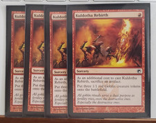 FOUR MTG Magic the Gathering Kuldotha Rebirth (96/259) Scars of Mirrodin NM