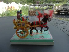Gidi's Carrettino Siciliano Folk Art Horse Wheel Cart Italy Horse Drawn
