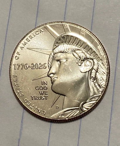 1776-2026 D Semiquincentennial BU Half Dollar