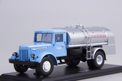 1:43 Start Scale Models Maz 200 Azzurro Aeroporto Camion Serbatoio SSM1084 Model