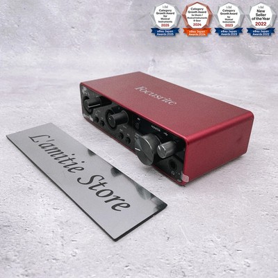 Focusrite Scarlett 2i2 3rd Gen USB 2.0 Type C Audio Interface 2-Channel Japan