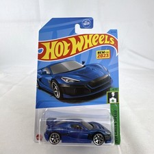 Hot Wheels 1:64 Rimac Nevera HW Green Speed 2023 Blue Electric Diecast 70/250