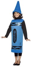 Boys  Kid  s Blue Crayola Crayon Costume - Medium