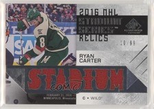2016 SP Game Used Stadium Series Relic Blends Chi vs Min 10/99 Ryan Carter o1h