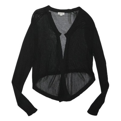 SMART SET Damen Pullover schwarz uni gemustert Rundhals Basic Strick XL