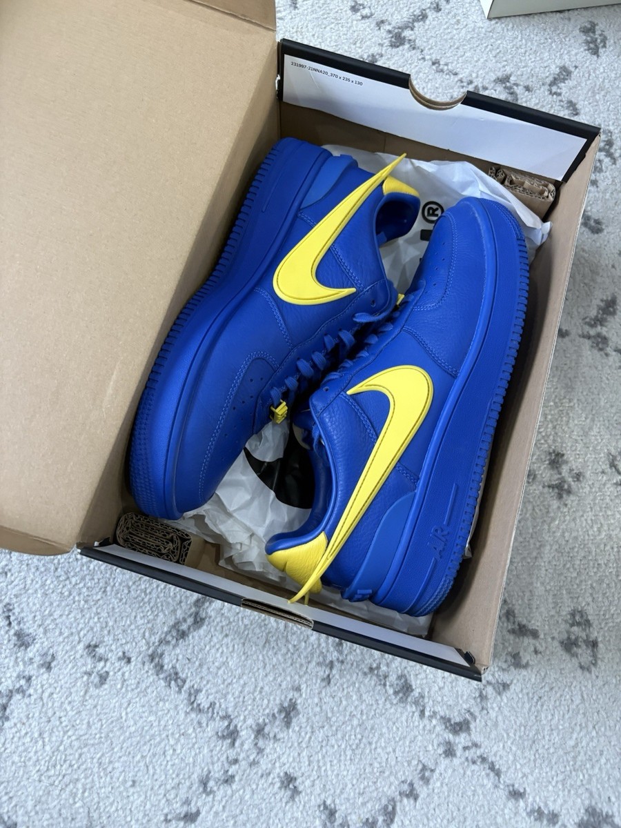 Size 11.5- Nike AMBUSH x Air Force 1 Low Game Royal Pre-Owned