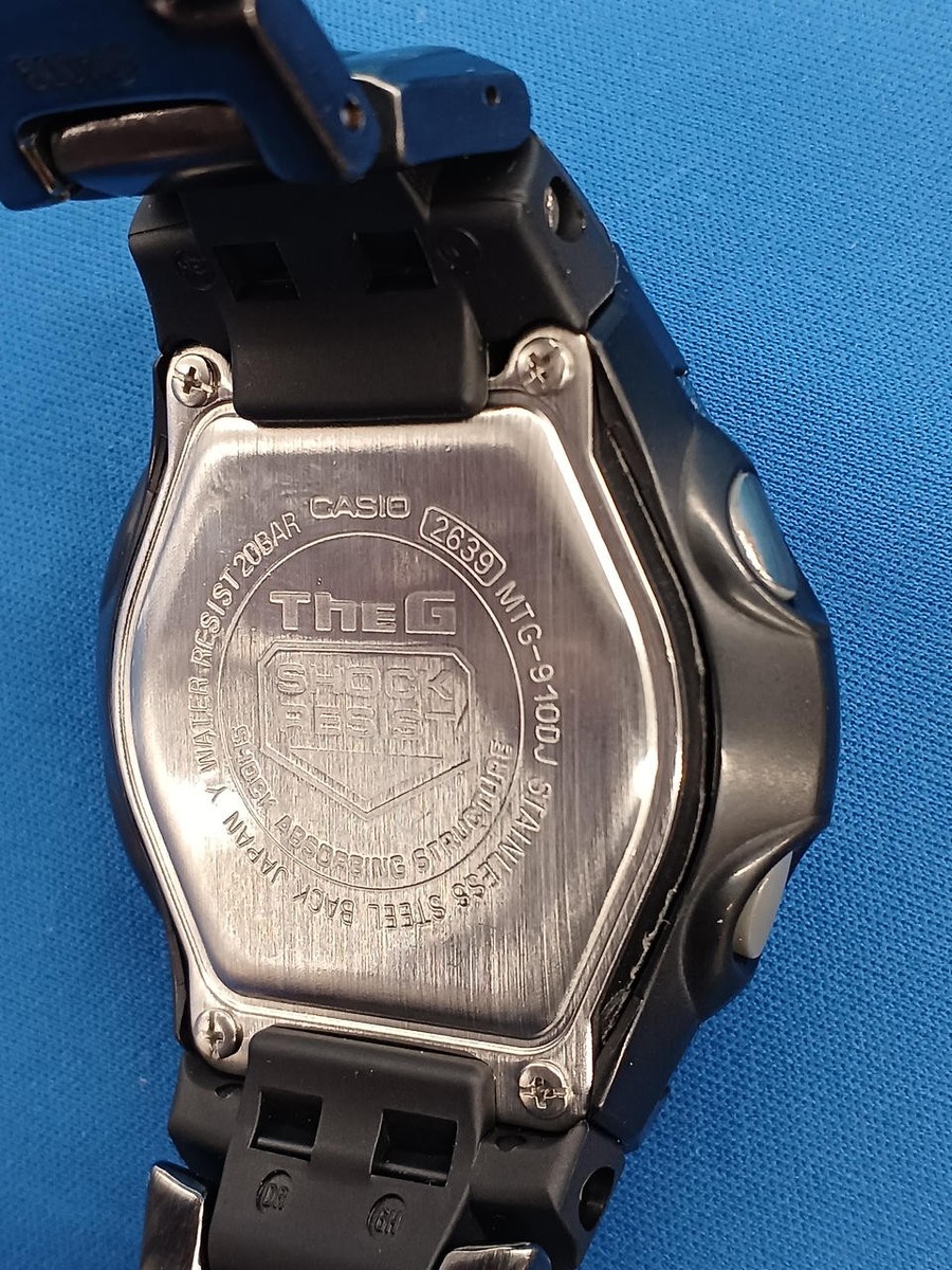Casio G-Shock MTG-910DJ-1JF Solar Japan | eBay