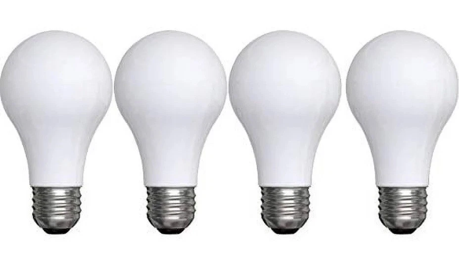 GE LED Daylight 5 Watt (40 Watt Equivalent) General Purpose A19 Light Bulbs 4PK - Image 2 of 4