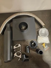 Generator Exhaust Extension Silencer Kit w/Two Universal Adapters All-in-one Kit