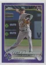 2022 Topps Chrome Update Purple Refractor Adrian Martinez #USC99 0ed