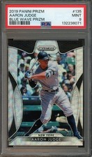 2019 Panini Prizm #135 Aaron Judge/60 MINT Blue Wave PSA 9 New York Yankees 8071