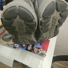 SKECHERS MENS SLIP ON SIZE 10.5 MEDIUM GREY HARDLY WORN — photo 4