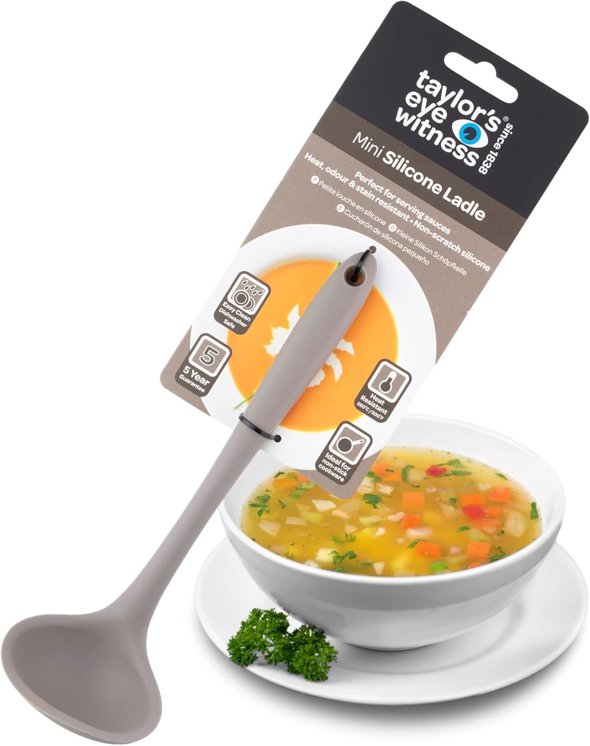 Taylors Eye Witness Rainbow Silicone Spoon