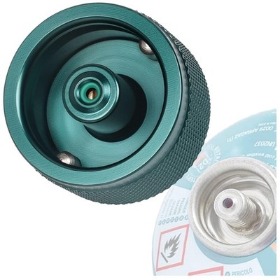 Gasadapter Camping Gaskocher Lindal Ventil Easy Clic Plus Aluminium
