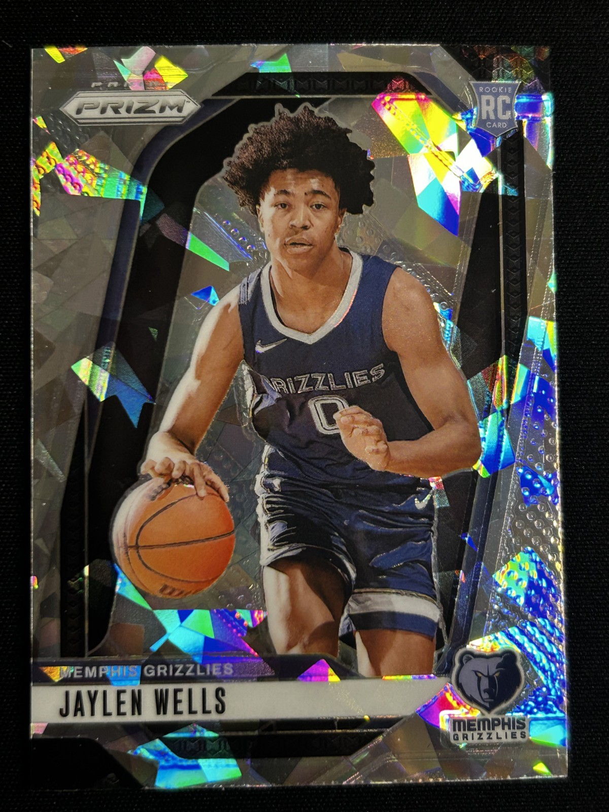 2024-25 Panini Prizm - Jaylen Wells #239 Ice Prizm (RC)