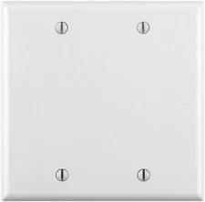 Thermoset 2-Gang Blank Wall Plate for Box Mount