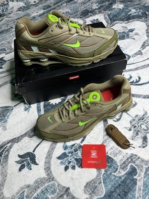 Supreme x Nike Shox Ride 2 Neutral Olive - Size 12