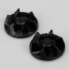 2Pcs Motor Drive Clutch Fit for Cuisinart Blender Black Original Parts Replace