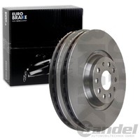 2X Eurobrake Bremsscheiben 340Mm BelÜFtet Vorne Passend FÜR Audi A3 Q2 Q3 TT