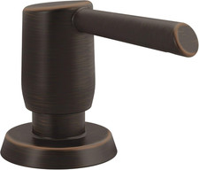 Delta, RP100736RB, Essa Deck Mounted Soap Dispenser with Metal Head, Venetian Br