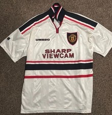 Manchester United football jersey away shirt 1997-99 Umbro size XXL