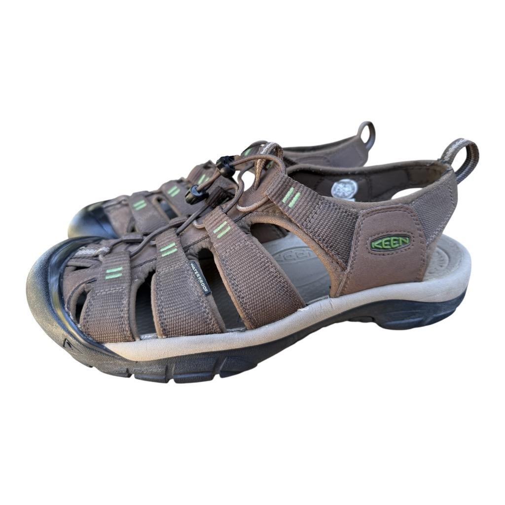 Sandali Keen Newport sport acquatici marroni da uomo taglia 12