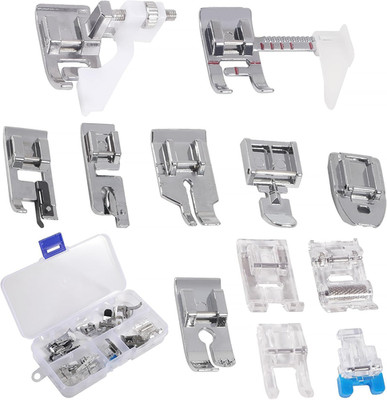 12PCS Sewing Presser Foot Set Sewing Machine Kit Household Multifunctional Press