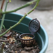 Portable Boîte d'engrais Couvercle Organique Extérieur Jardinage 100pcs