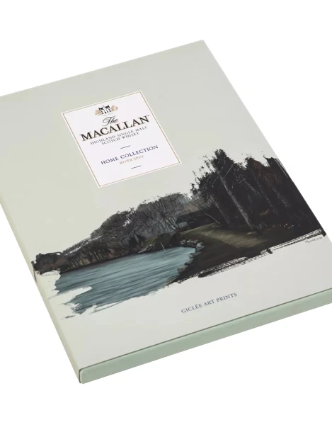 The Macallan Home Collection - River Spey - With Art Prints - 44.8% Vol. – 0.7L - Picture 2 of 5