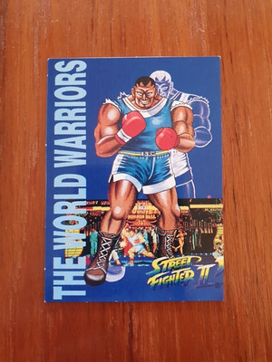 Kids Korner CapCom Street Fighter II Trading Cards 1994 - #41 (RU8)