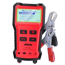 BST100 Car Battery Tester 12V, 100-2000 CCA Load Tester Digital Automotive