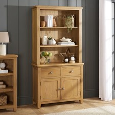Cotswold Rustic Smoked Oak Medium Dresser-SLIGHT SECONDS-RC25-RC34-F571