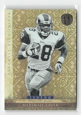 2011 Panini Football Gold Standard Marshall Faulk /299 #121 St. Louis Rams