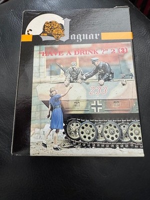 Jaguar 63017 Have a Drink? 1/35 Scale Model Resin Figures  Open Box!