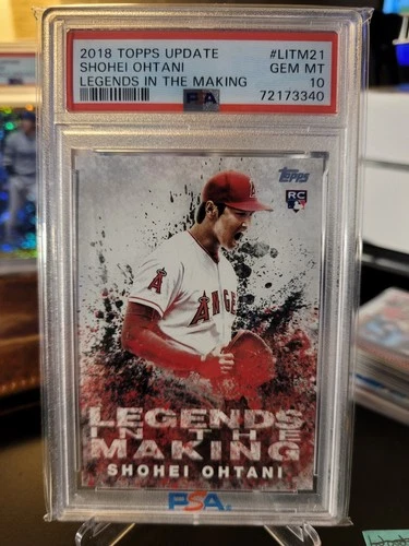 2018 Topps Update - Legends in the Making Shohei Ohtani #LITM-21 (RC) PSA 10