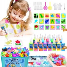 Magic Water Elf Toy Kit for Kids - Aqua Fairy Water Gel Kit - 20 Colors 60ml ...