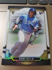 2022 Topps Triple Threads BOBBY WITT JR Gold Foil Rookie Card #9 KC ROYALS RC
