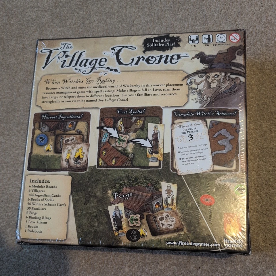 The Village Crone Anne-Marie De Witt Fireside Games Brand Née - Image 2 of 4
