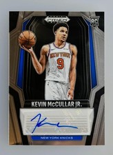 2024-25 Panini Prizm Black Kevin McCullar Jr. Rookie Auto #RS-KMJ [N.Y. Knicks]