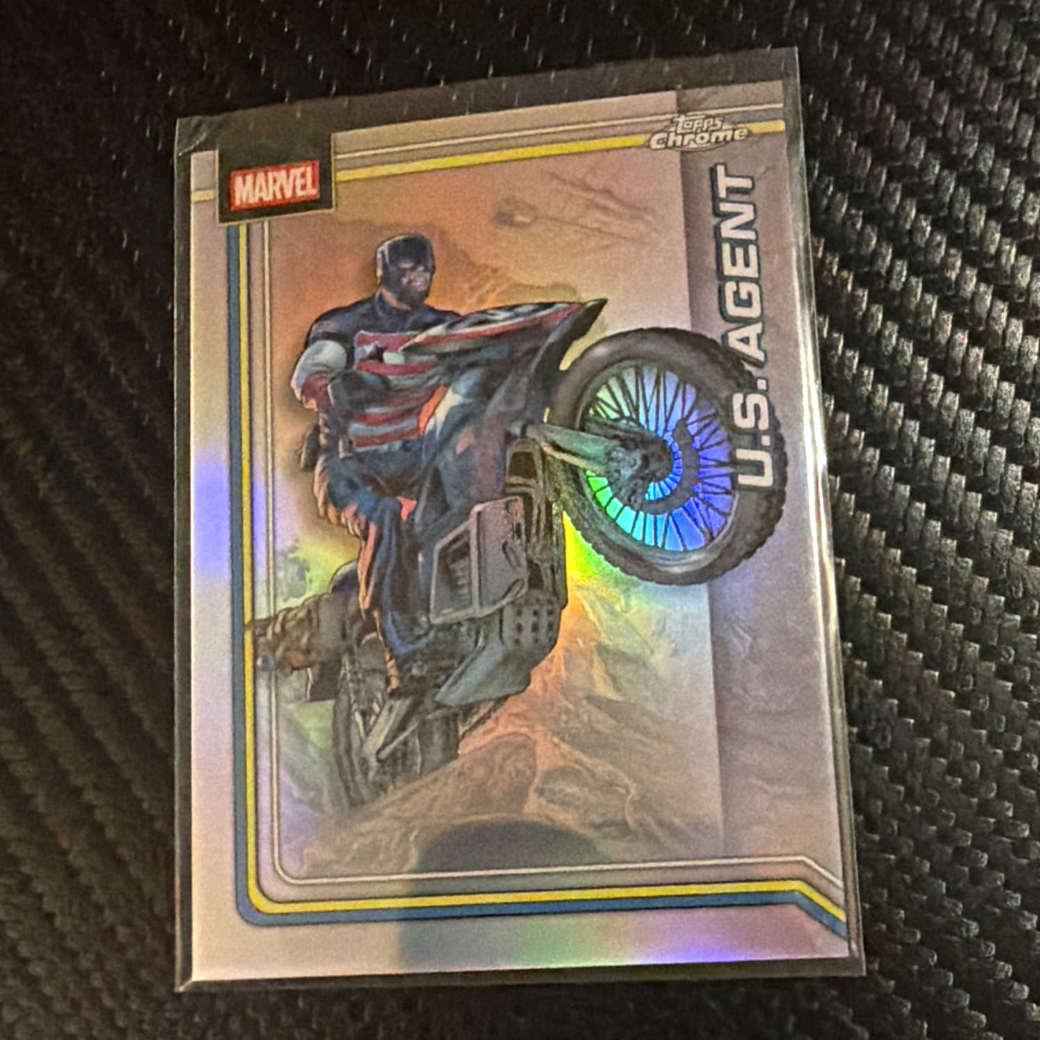 Topps 2026 Chrome Marvel U.S. Agent #182 refractor