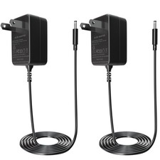 12V/1A AC/DC Power Adapter Fits CCTV Security Cameras Replacement 2 Pack