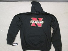 NASCAR Black Hoodie Sweatshirt Pullover Jacket Size L Large New with Tags