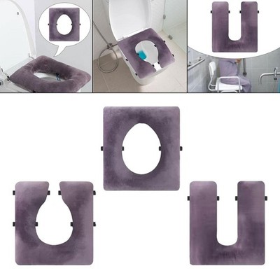 Kommode Sitzkissen Toilettenauflage PU Leder Universal Fit Weich Schwamm Gepolstert